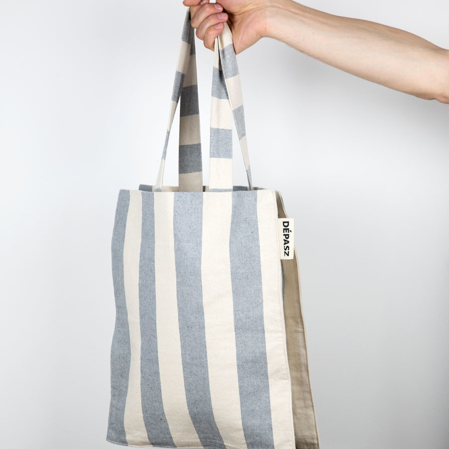 Recycled Lovely Stripes Shopper Bag, Dépasz